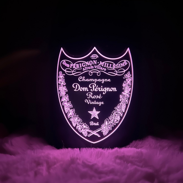 Lampada da tavolo DOM-PERIGNON Rosè Magnum